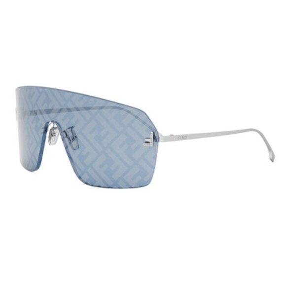 NEW FENDI BLUE SHIELD SUNGLASSES, FENDI FE4121US 16V - Picture 1 of 4